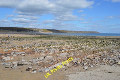 Foto 6x4 Port Eynon Beach Overton \/SS4685 beliebt an einer warmen Osterwoche c2015