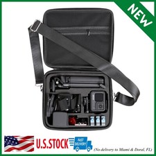 Pellking Hard Case for Gopro Hero 12/11/10/9/8/7/2018/6/5 Blcak/4 Silvery Action
