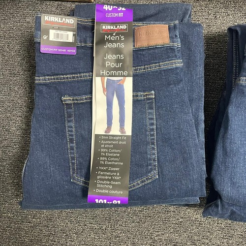 KIRKLAND SIGNATURE Men's Stretch Custom Fit Jeans eBay