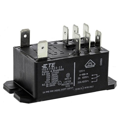 1PC TYCO T92S11D22-12 12VDC Power Relay 30A 277VAC 8Pins