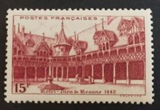 SORTI ALBUM FRANCE 1942 HOTEL DIEU DE BEAUNE N 539 (499) NEUF** MNH LUXE