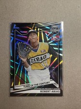 2022 Panini Elite Extra Edition Turn Of The Century #191 Robert Arias #004/122