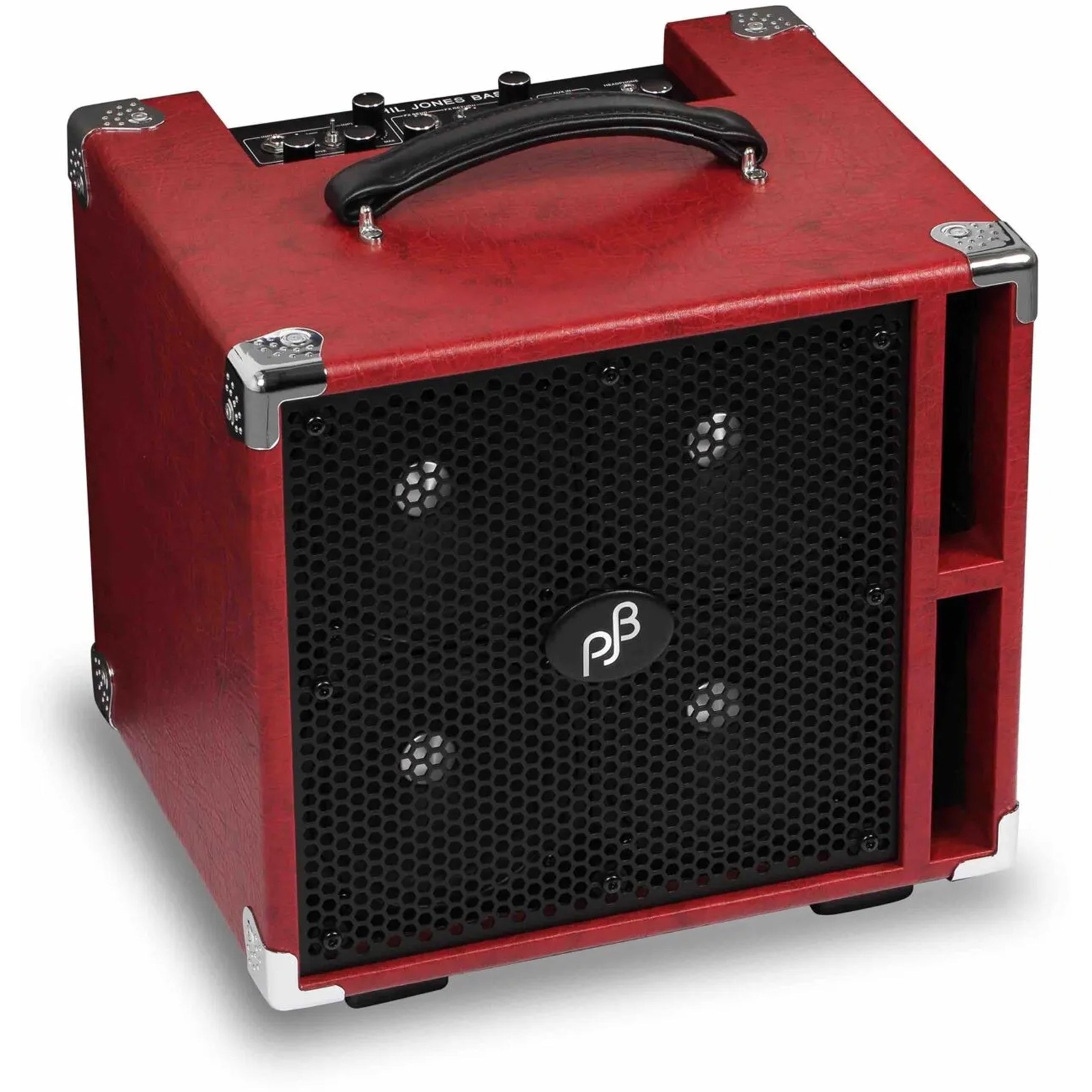 Комбинированный басовый усилитель Phil Jones Bass Compact Plus BG-450 4x5 мощностью 300 Вт - Красный