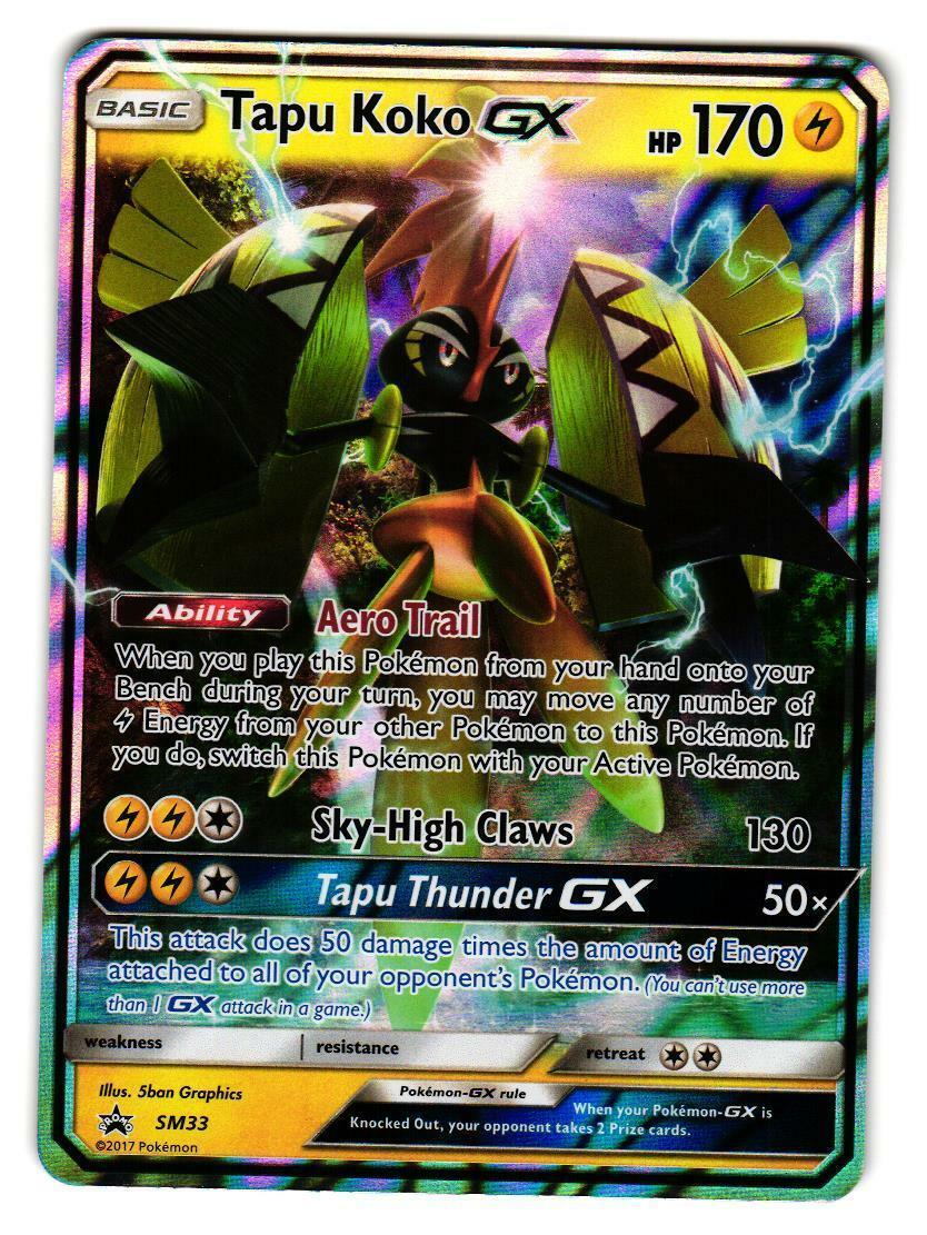 Card Pokemon Tapu Koko Promo (sm30a) Lendario