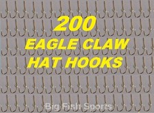 200 EAGLE CLAW HAT HOOKS Hat Pin/Tie Clasp GO...