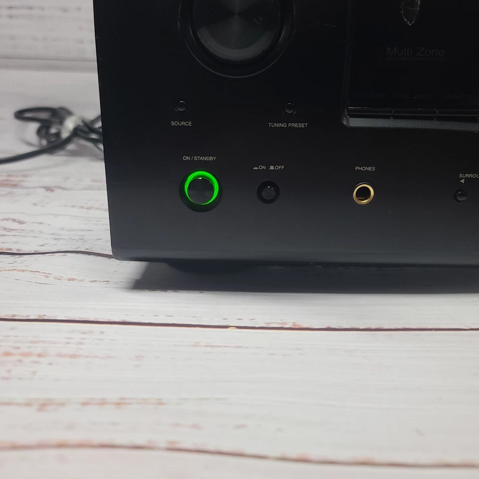 Denon AVR-1910 AV Surround Sound Receiver 630W 7.1 Channel HDMI Tested EB-15593 - Image 2 of 4