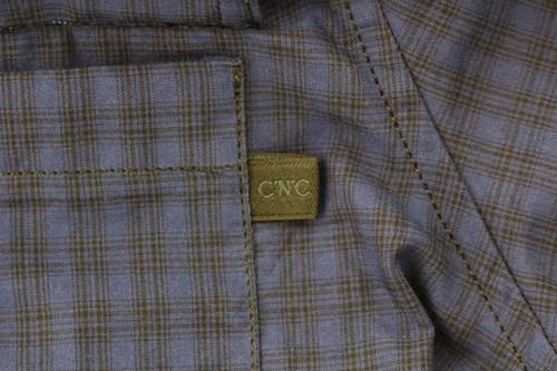 Camicia casual COSTUME NAZIONALE C'N'C Blu a Scacchi Cotone s. IT48/M Rirp $440 - Foto 11 di 11
