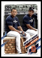 2021 Topps #152 Miguel Cabrera / Jonathan Schoop Detroit Tigers