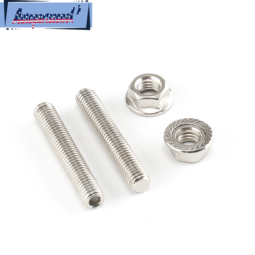 Stainless Steel Bolts Exhaust Manifold Header Stud Kit For Ford F150 4.6/5.4L V8 eBay