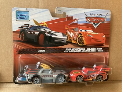 Disney Cars Diecast - Kabuto With Flames & Dragon Lightning McQueen - Neu 2024