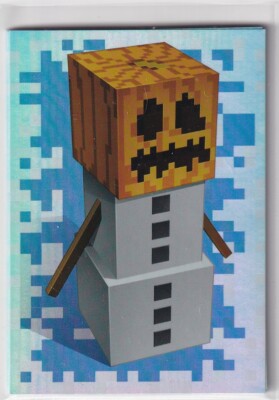 Panini Minecraft Treasure Sticker 2021 Nr. 73 Schnemann Holo