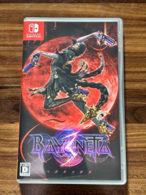 Bayonetta 1 & 2 & 3 set Nintendo Switch Japanese ver Tested