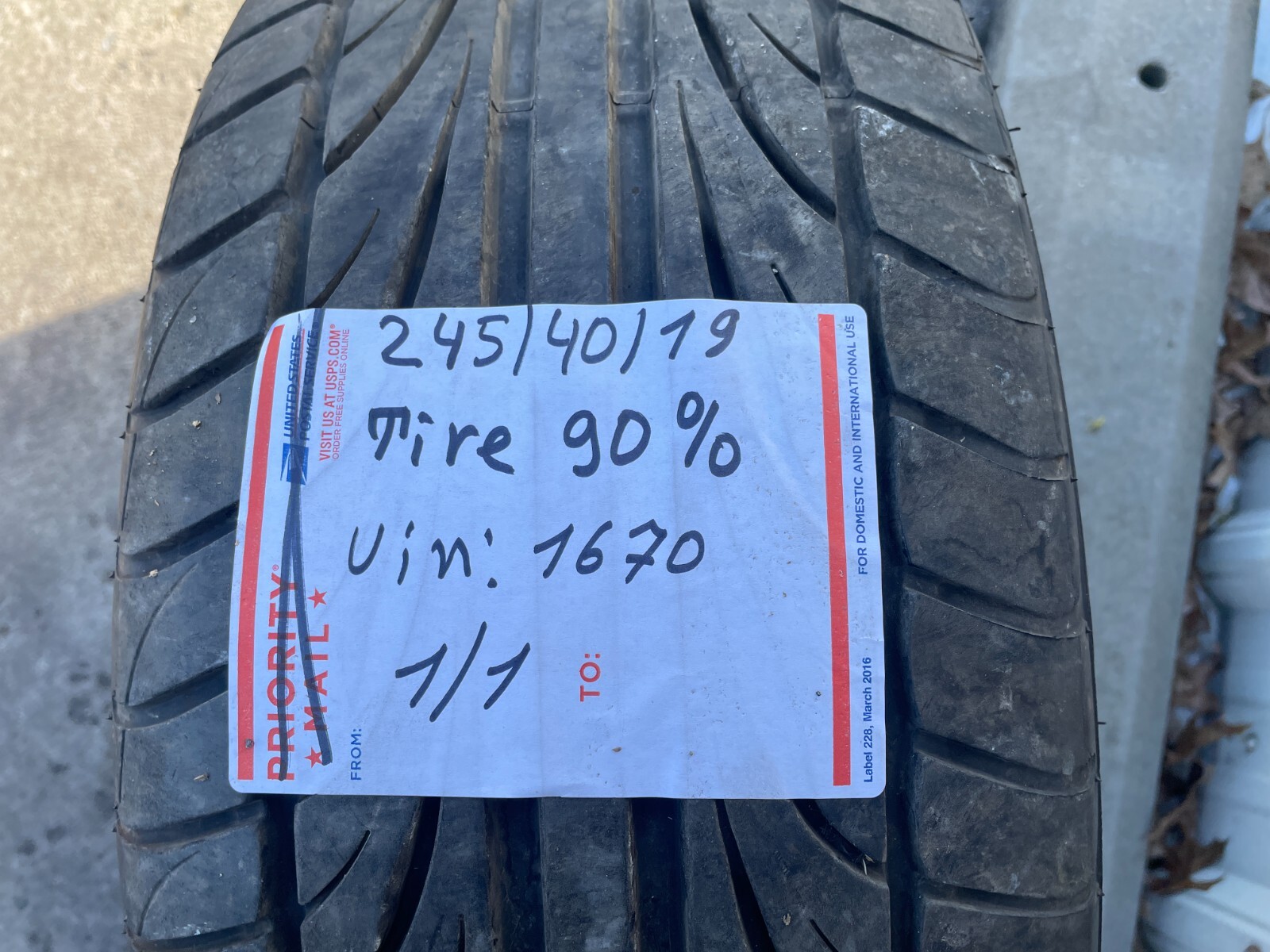 14-22 MASERATI GHIBLI WHEEL RIM TIRE 19x8.5 +44 OFFSET 670016852 FACTORY BLACK