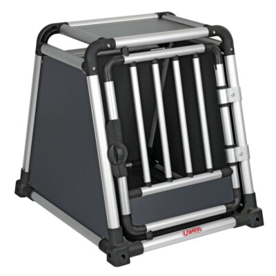 Transportbox Hunde Katzen Auto Aluminium Käfig Reisetiere 1