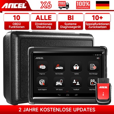 Ancel X6, OBD2, Bluetooth, WIFI, KFZ System Diagnose Oil EPB ABS SRS SAS Scanner
