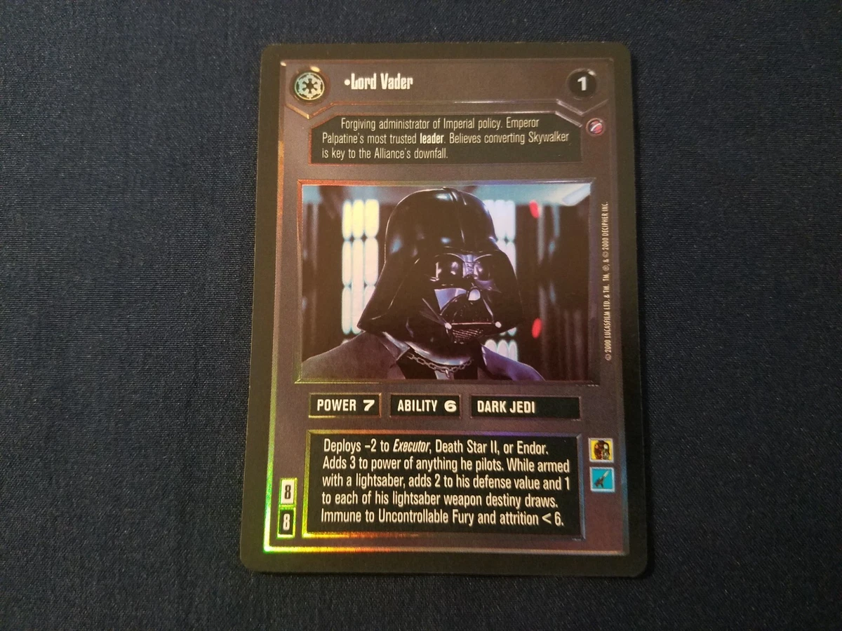Star Wars CCG Ultra Rare Individual Collectible Card Game Cards