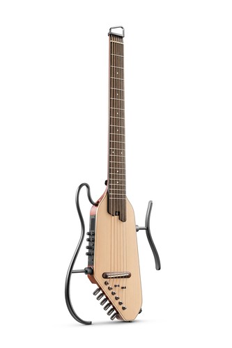 Donner HUSH-I Pro Kopflos Akustik-E-Gitarre mit integriertem Multi-Effektpedal - Bild 9 von 13