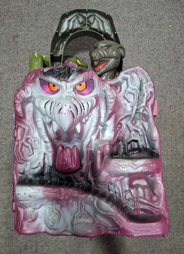 Vintage 1984 He-Man Masters of the Universe MOTU Snake Mountain Playset Working