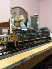 Athearn Genesis SD70ACe CSX/PRLX #4834 C&O Heritage Unit DCC/Sound ESU Loksound
