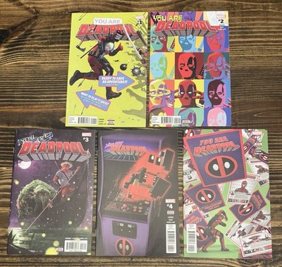You Are Deadpool #1 2 3 4 5 1-5 Complete series Marvel 2018