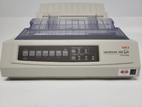 Imprimante 9 broches Oki Microline 320 Dot Matrix USB (encre ruban non incluse) - Photo 4/21