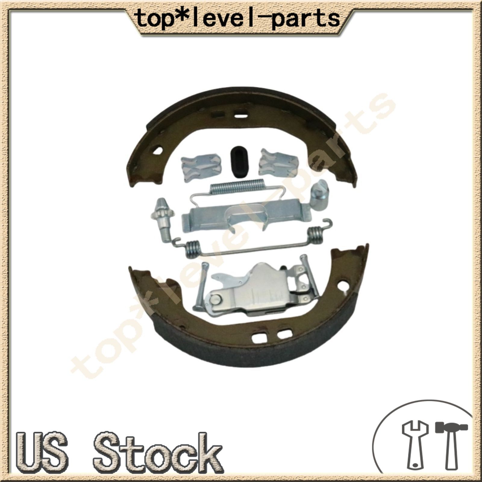 For Maserati Ghibli Quattroporte emergency parking hand brake shoes & hardware