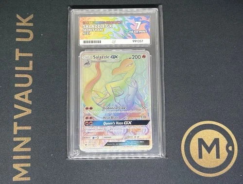 Pokémon Salazzle GX 151/147 Burning Shadows Secret Rare ACE 7