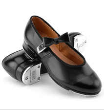 Bloch Girls Merry Jane Tap Shoe Black Size 10
