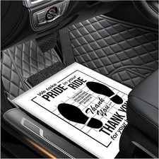 50 PCS Car Paper Floor Mats, 16 x 20 Inch Disposable Floor Mat Temporary Car