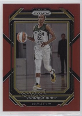 2023 Panini Prizm WNBA Red Prizm 47/199 Yvonne Turner #108 15wb