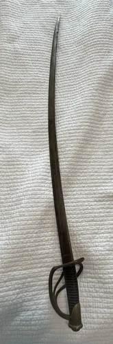 U.S. Model 1840 NCO Sword- Ames Cabotville 1849 WD & JWR inspector marks RARE