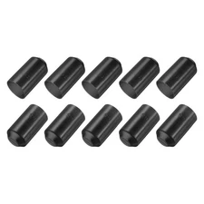 10Pcs Heat Shrink End Cap 30mm ID x 55mm l Black
