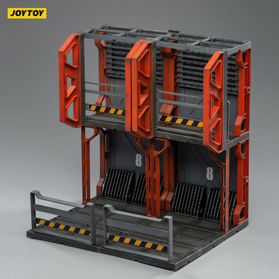 1/18 Diorama Mecha Depot Staging Area Scene Model Toys Ornament JOYTOY New