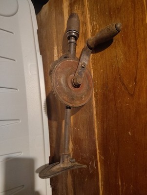 Vintage Millers Falls CO. Hand & Shoulder Drill  No.120