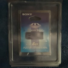 Sony Memory Stick 8MB Flash Memory Card MSA-8A for Sony Devices