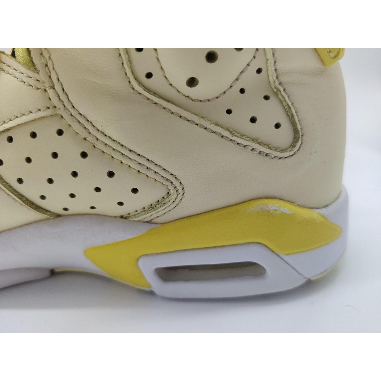 Nike Air Jordan 6 Retro GS Dynamic Yellow Floral 543390-800 4.5y thumbnail 8