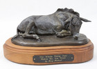 Mary Michael Bronze Donkey Sculpture 01/20 Montana Western Listed Artist