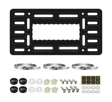XCLPF Front License Plate Bracket,No Drill Front License Plate Holder,Front L...