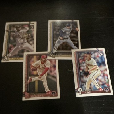 2024 Topps Abel Phillies, Sisk Royals, Romero Cardinals, Duran Athletics Rookie 