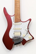 Strandberg Boden Classic 6 Trem in Burgundy Mist 2021 c/w case & docs