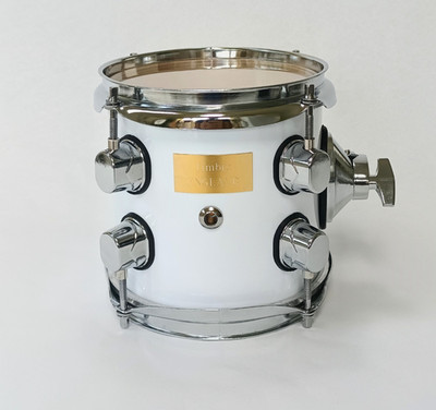 6'' Zoll Rack Tom Drum - Ahorn weiß