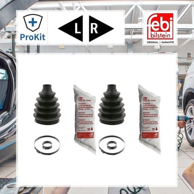 2x ORIGINAL  Febi Bilstein Faltenbalgsatz, Antriebswelle Vorne, Links, Rechts
