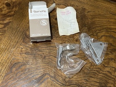 Bernette Roll Hemming 2-piece Attachment Throat Plate & Presser Foot MO-234 NEW