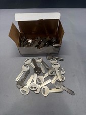 50x Vintage Ford Secondary Key Blanks Look-a-like Oval Head 00114 Uncut Nos Box