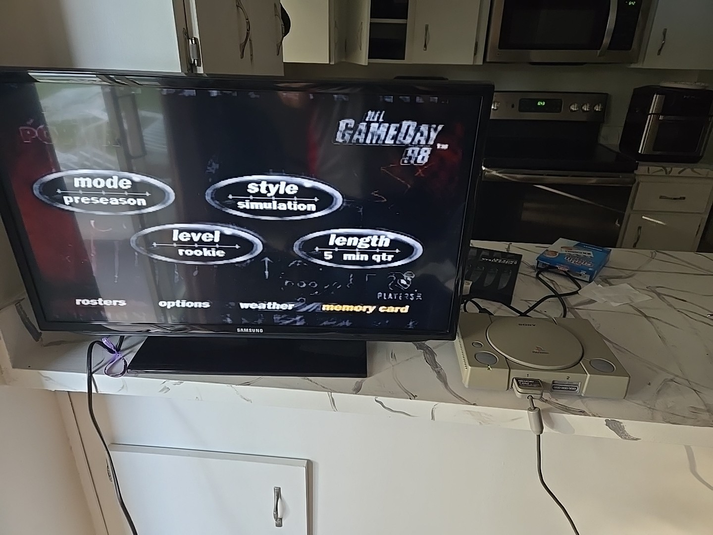 Sony PlayStation 1 SCPH-9001 Console Tested with 2 Controllers & Game Disc