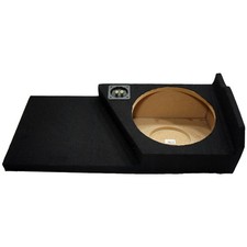 2014 - 2018 GMC Sierra Double Cab Truck Single 12" Sub Box Subwoofer Enclosure