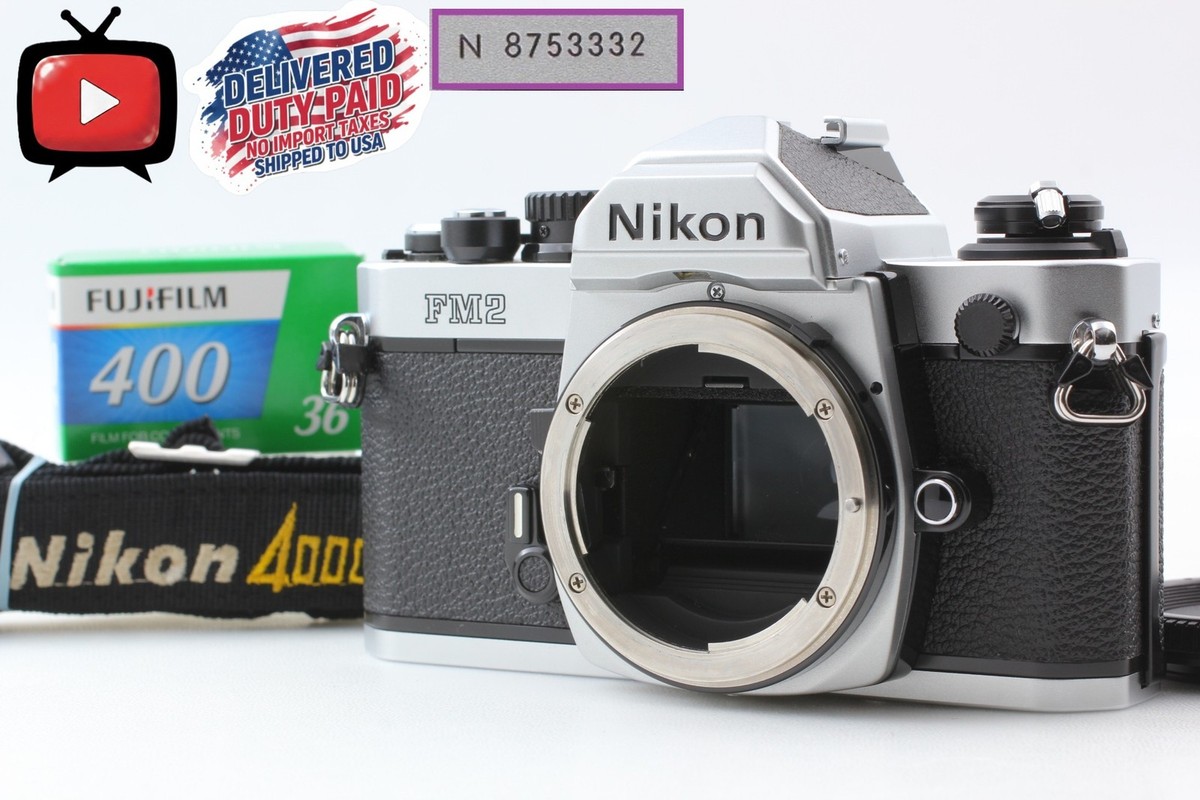 Last s/n 875xxxx[Top MINT] Nikon New FM2 FM2N 35mm Film Camera