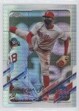 2021 Topps Chrome Prism Refractor Didi Gregorius #181 3f0