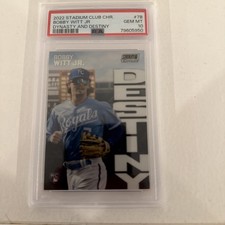 2022 Topps Stadium Club Chrome - Dynasty and Destiny Bobby Witt Jr. #7B (RC)