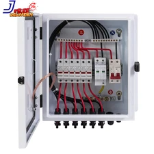 6 String Metal Solar Combiner Box PV Combiner Box with 20A Rated Current Fuse
